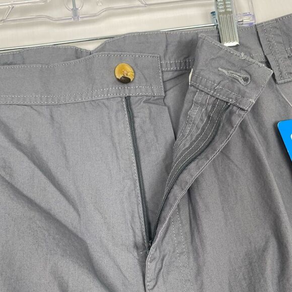 COLUMBIA Men's Plus Size 54 INS 10 Gray "Washed Out" Short.Pockets NEW - Picture 9 of 15